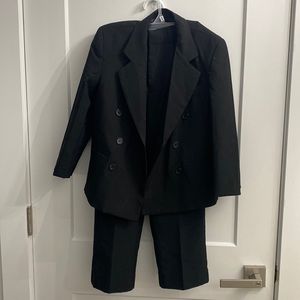 Boys black suit